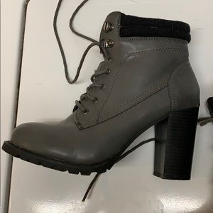 Grey Maurice’s booties